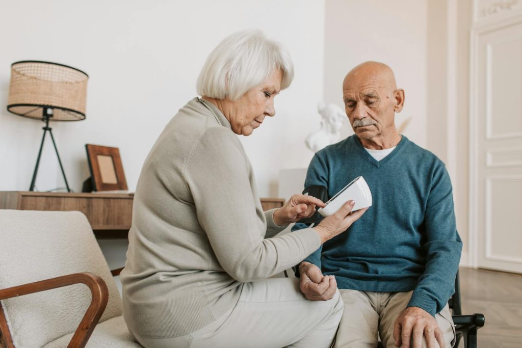 Patients using various wearable health devices